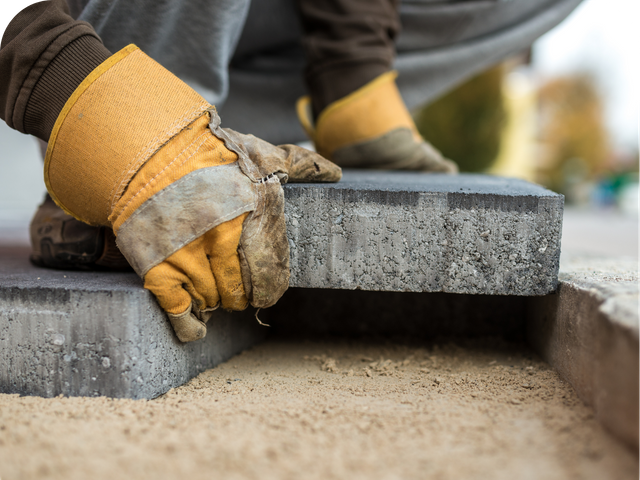 concrete and stone paving. Commercial Contractor in New York